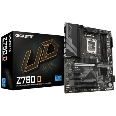 GIGABYTE Z790 D، Intel 13th 12th Series، LGA 1700/DDR5/PCIe 5.0/3xM.2 – لوحة أم للألعاب ATX