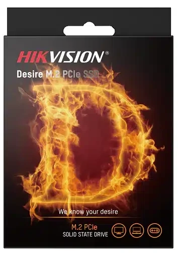 وحدة تخزين داخلية SSD M.2 NVMe من Hikvision بسعة 128 جيجابايت – Desire(P)/128G