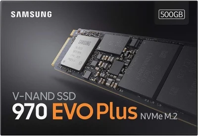 وحدة تخزين SSD داخلية Samsung 970 EVO NVMe M.2 بسعة 500 جيجابايت