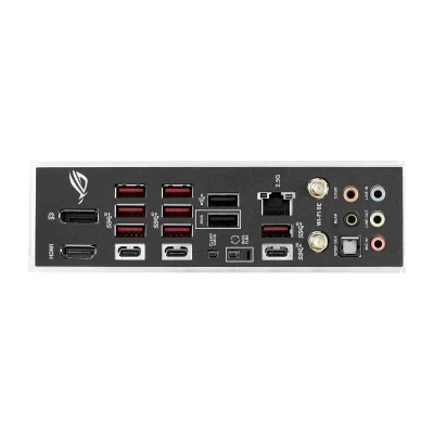 لوحة ASUS ROG Strix X670E-F Gaming WIFI 6E DDR5 AM5 Ryzen 7000 PCIe 5.0 4x M.2 Slots مع مشتتات حرارية AI Cooling II