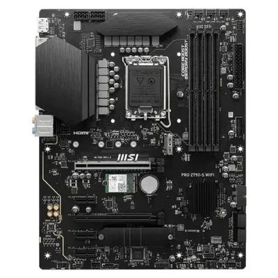 MSI PRO Z790-S WIFI DDR5 MOTHERBOARD 14th/ 13th/ 12th Gen Processors