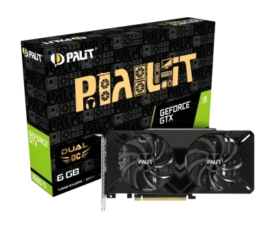 بطاقة الرسوميات PALIT GeForce® GTX 1660 Ti Dual OC 6GB