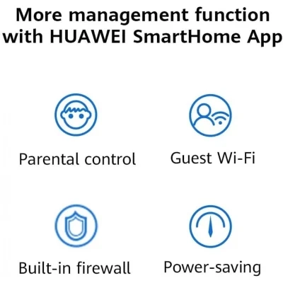 جهاز توجيه HUAWEI WS5200 V2 AC1200 ثنائي النطاق Gigabit Wi-Fi طويل المدى
