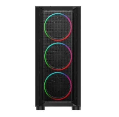 صندوق ألعاب SATE K381 RGB X 8 FAN RGB (أسود)