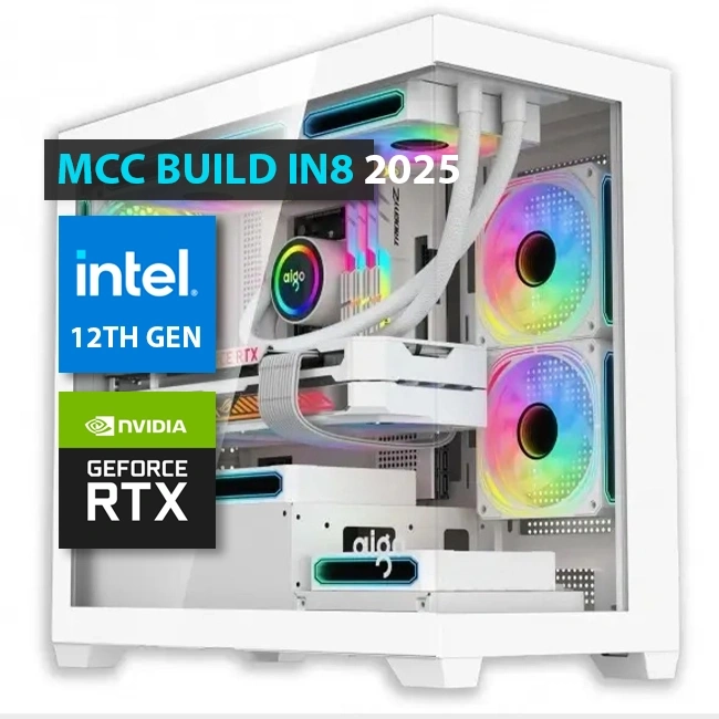 MCC IN8-25 - MIDAS Gaming PC Build || Intel Core i7-12700F - Gigabyte RTX 4060 Ti EAGLE OC 8GB (3FANS)