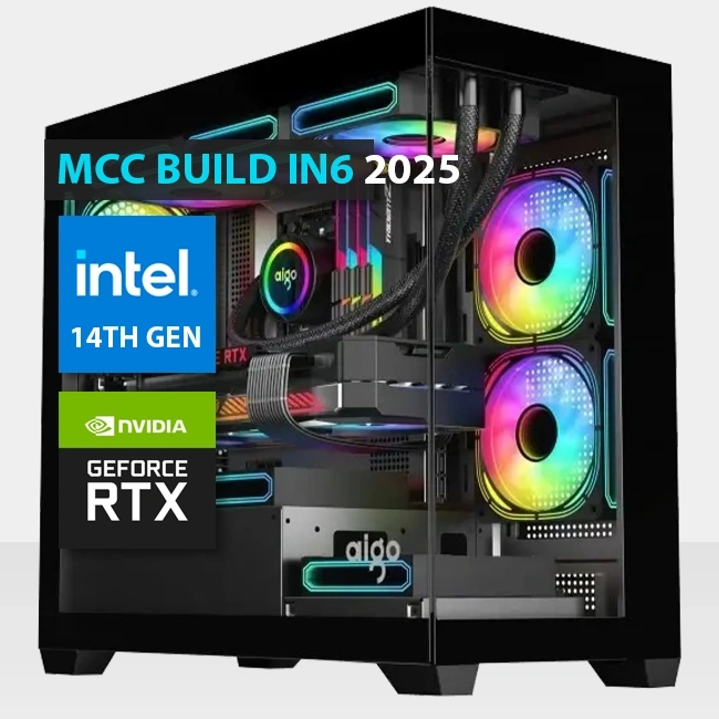 MCC IN6-25 - MIDAS Gaming PC Build || Intel Core i5-14400F - Gigabyte RTX 4060 Ti EAGLE OC 8GB (3FANS)