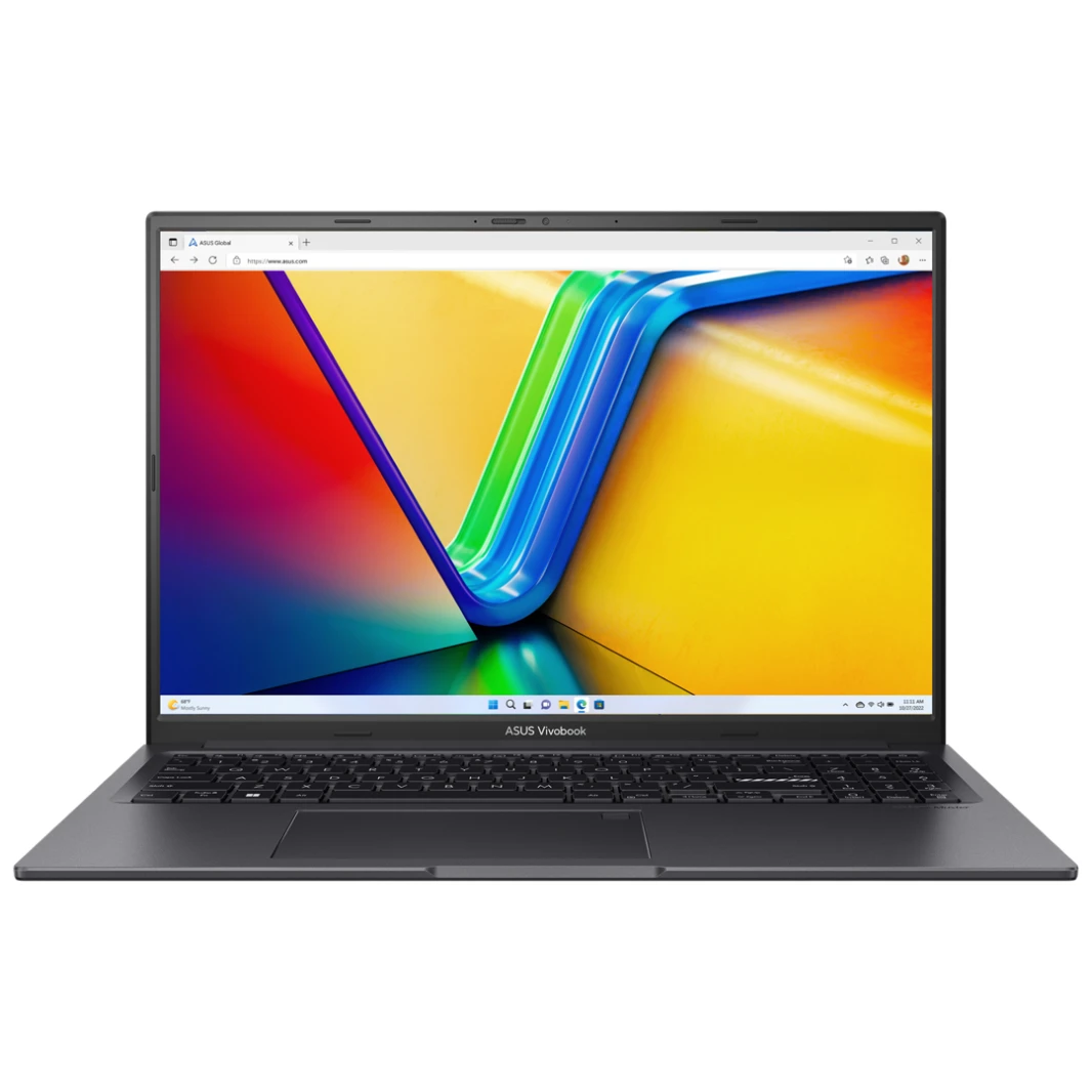 لاب توب ASUS Vivobook 16X Creator Series - معالج Intel Core i9-13900H، 14 نواة، NVIDIA GeForce RTX 4050 6GB GDDR6، شاشة 16.0 بوصة FHD+ 144Hz، أسود