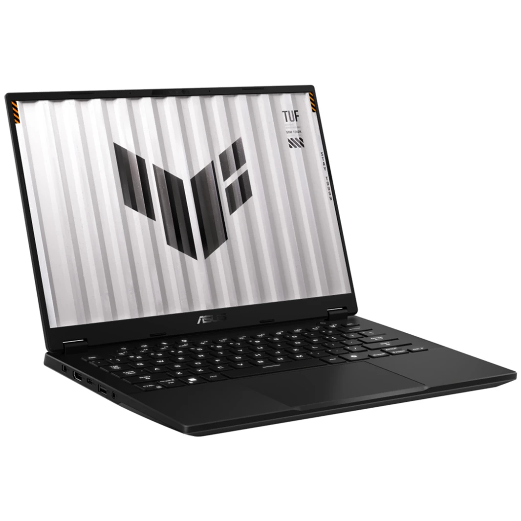 كمبيوتر محمول ASUS TUF Gaming A14 - AMD Ryzen AI 9 HX 370، RTX 4050، شاشة 2.5K 165Hz مقاس 14 بوصة، نظام التشغيل Windows 11 Home، حقيبة ظهر TUF متضمنة