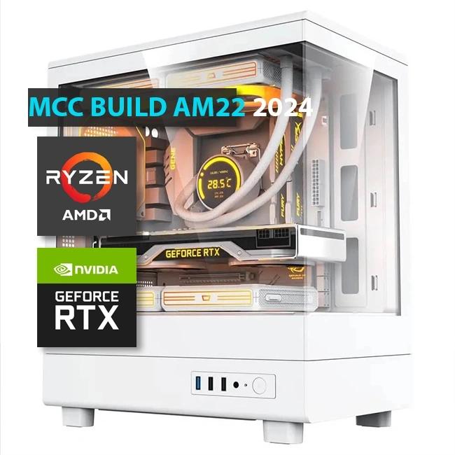 MCC AM22-24 - MIDAS Gaming PC Build || AMD Ryzen 5 8400F 6-Core - RTX 3050 6GB GRAPHICS CARD