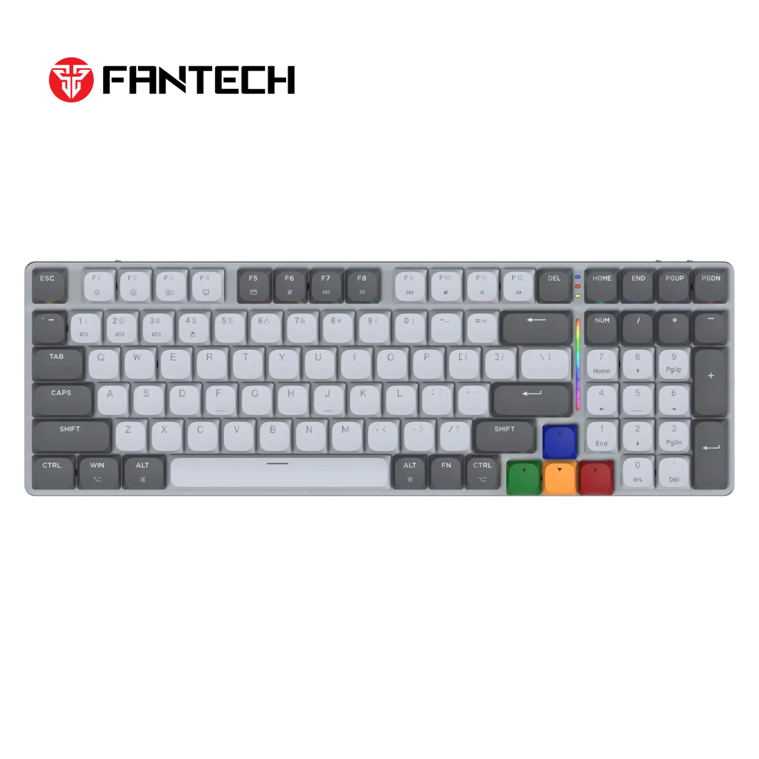 FANTECH SUPER MAXFIT AIR99 MK916 95% LOW PROFILE WIRELESS MECHANICAL KEYBOARD - 3 Connection Mode