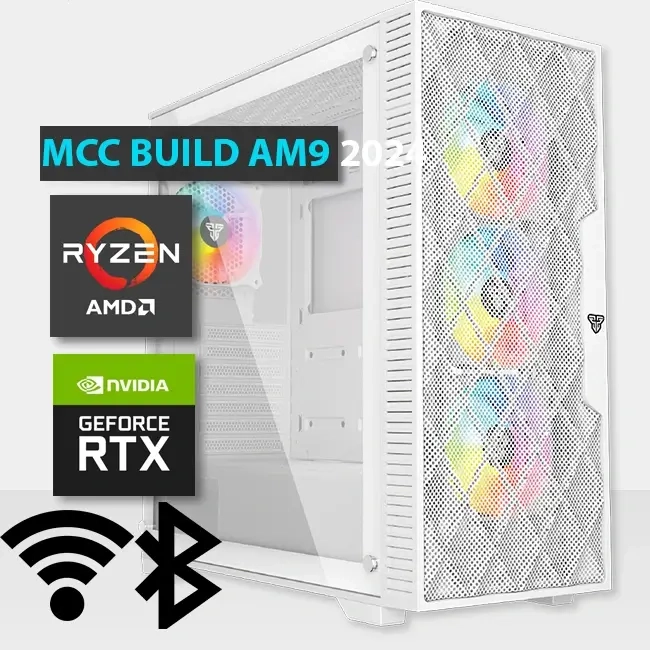 MCC AM9-24 - MIDAS Gaming PC Build || AMD Ryzen 9 7900X 12-core - GIGABYTE RTX 4070 SUPER 12GB Graphics Card