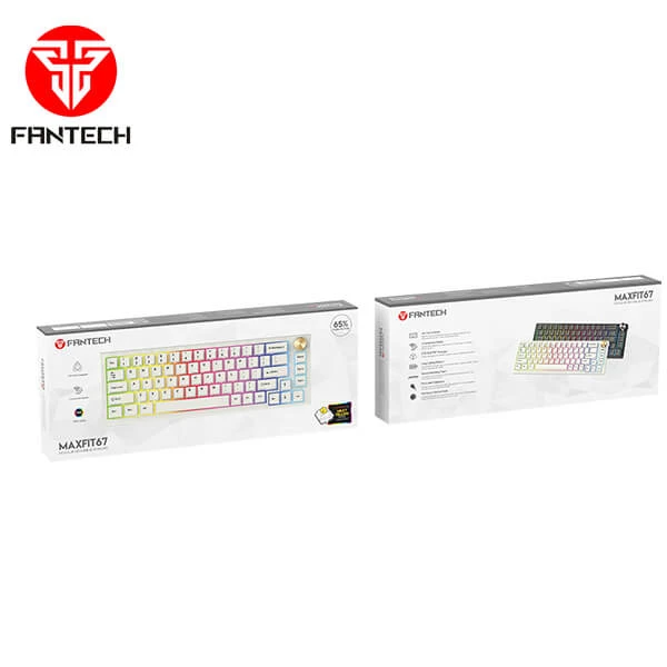 FANTECH MAXFIT67 MK858 MODULAR BLUETOOTH, WIRELESS RGB MECHANICAL KEYBOARD