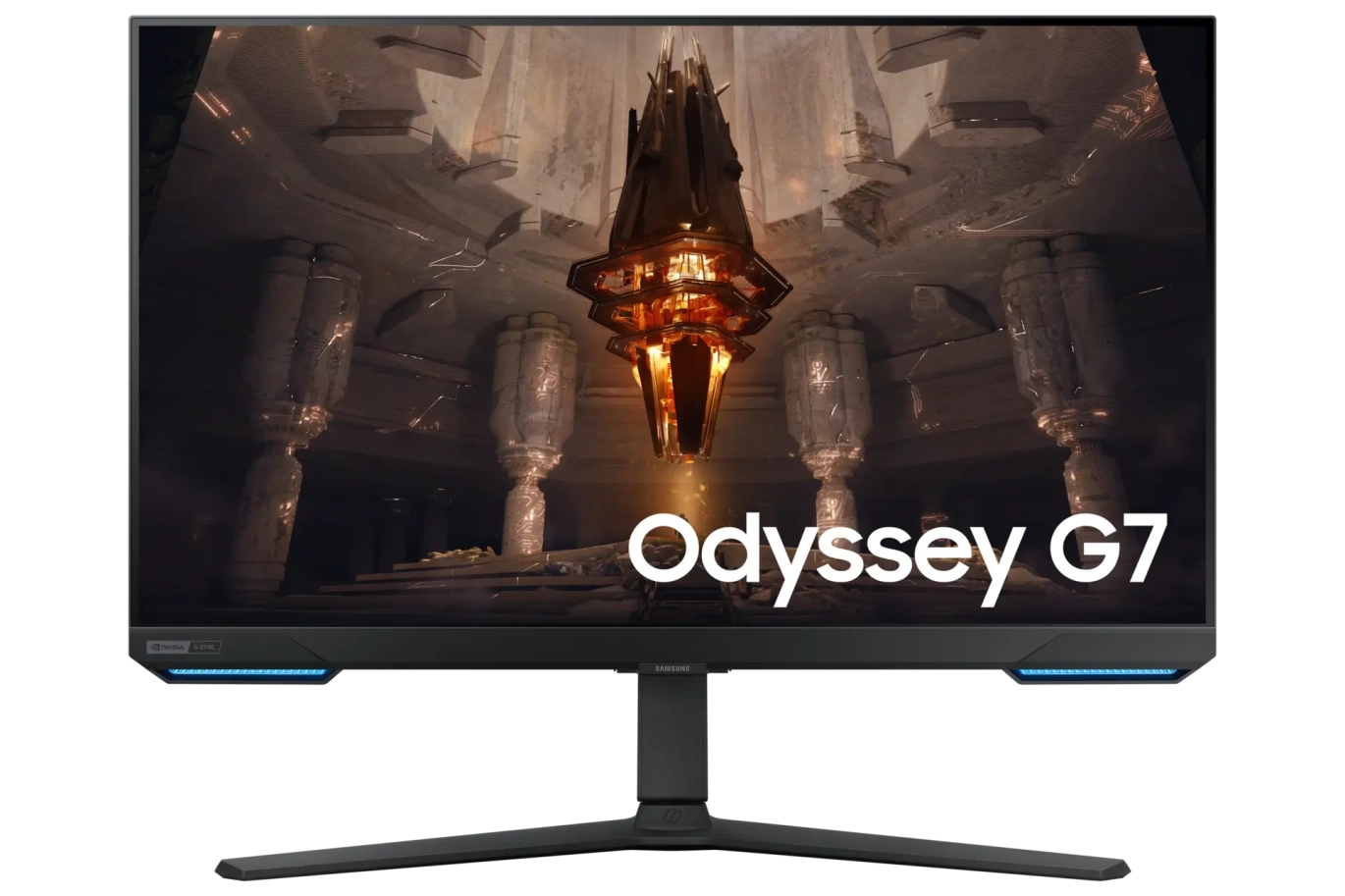 SAMSUNG Smart Odyssey G7 BG702 Smart Tizen 32-inch IPS 4K UHD 144Hz 1ms(GTG) RGB Flat Gaming Monitor