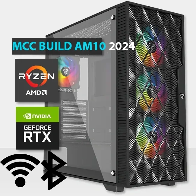 MCC AM10-24 - MIDAS Gaming PC Build || AMD Ryzen 9 7900X 12-core - GIGABYTE RTX 4070 Ti SUPER 16GB Graphic Card