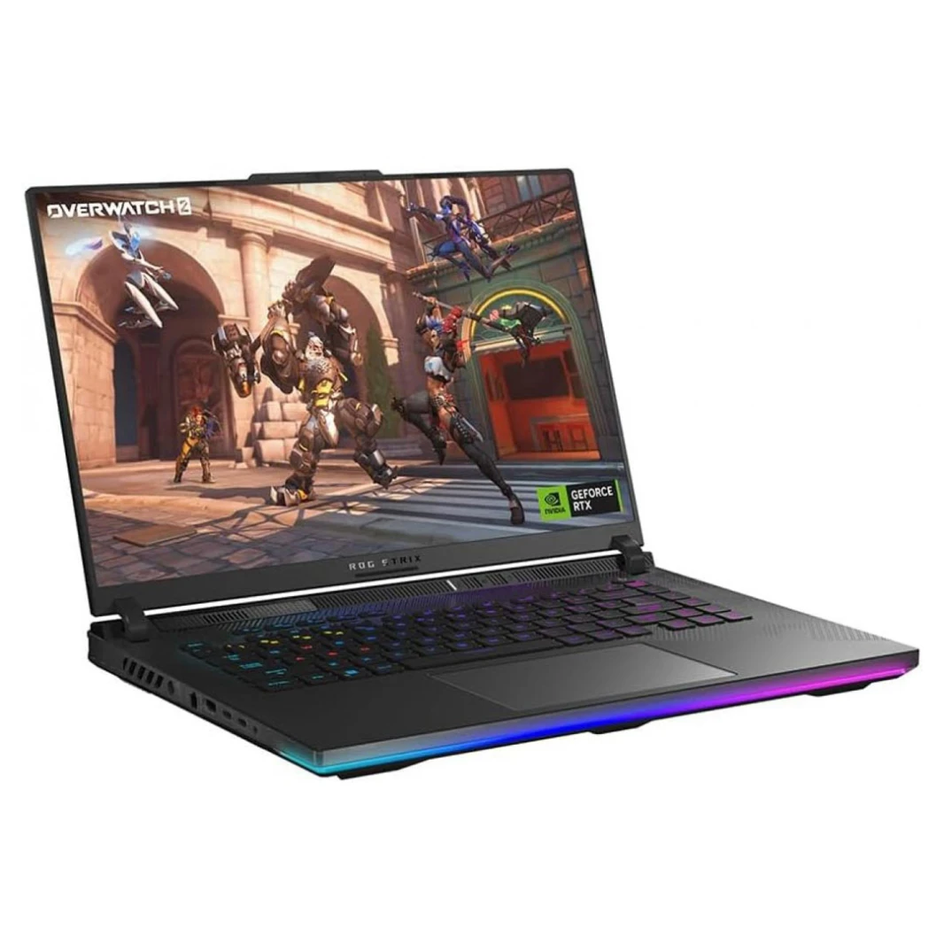 ASUS ROG Strix SCAR 16 Laptop - Intel Core i9-14900HX, RTX 4080, 32GB DDR5, 16" QHD+ 240Hz, with ROG Backpack & ROG Gladius III Mouse, Off Black