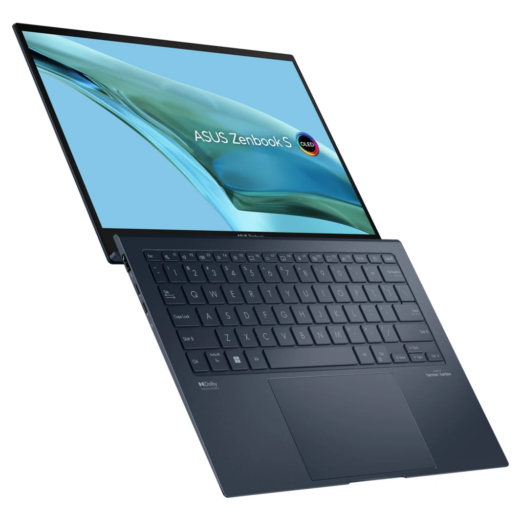 ASUS Zenbook S 13 OLED Laptop - Intel Core Ultra 7, 16GB DDR5X, 1TB M.2, 13.3" 3K OLED, Slim & Light, Windows 11 Home, with Sleeve