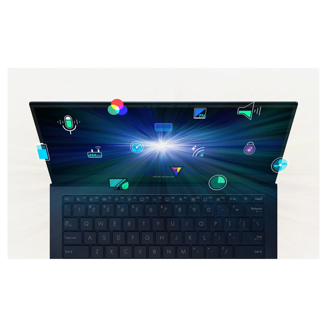 ASUS Zenbook S 13 OLED Laptop - Intel Core Ultra 7, 16GB DDR5X, 1TB M.2, 13.3" 3K OLED, Slim & Light, Windows 11 Home, with Sleeve