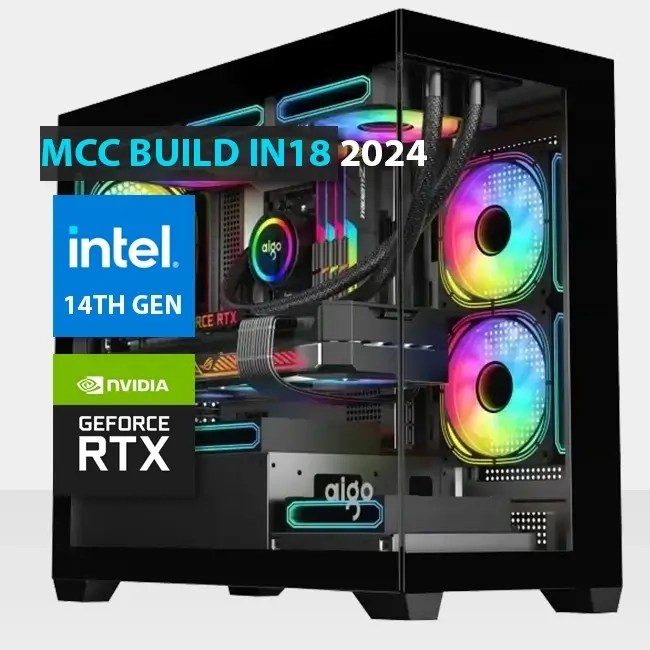 MCC IN18-24 - MIDAS Gaming PC Build || Intel Core I7-14700F 14th Gen 20-Core - Gigabyte RTX 4070 SUPER 12GB