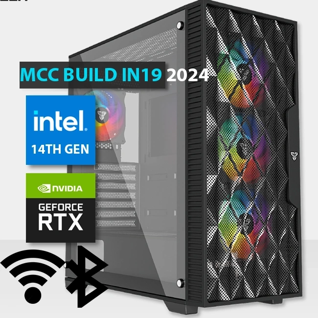MCC IN19-24 - MIDAS Gaming PC Build || Intel Core i7-14700KF 20-Core - GIGABYTE RTX 4070 Ti SUPER 16GB (3FANS)