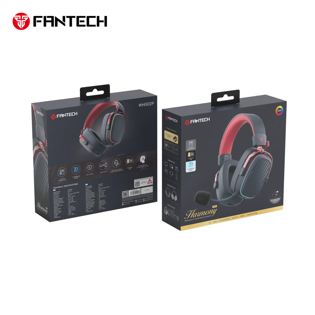 سماعة الألعاب اللاسلكية FANTECH WHG02P HARMONY PRO