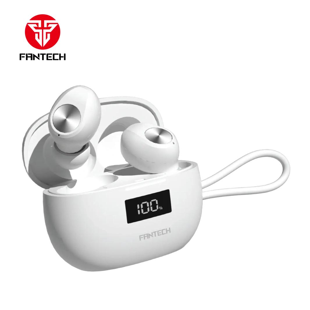 FANTECH WAVE 14 TW14 TRUE WIRELESS EARBUDS - WHITE