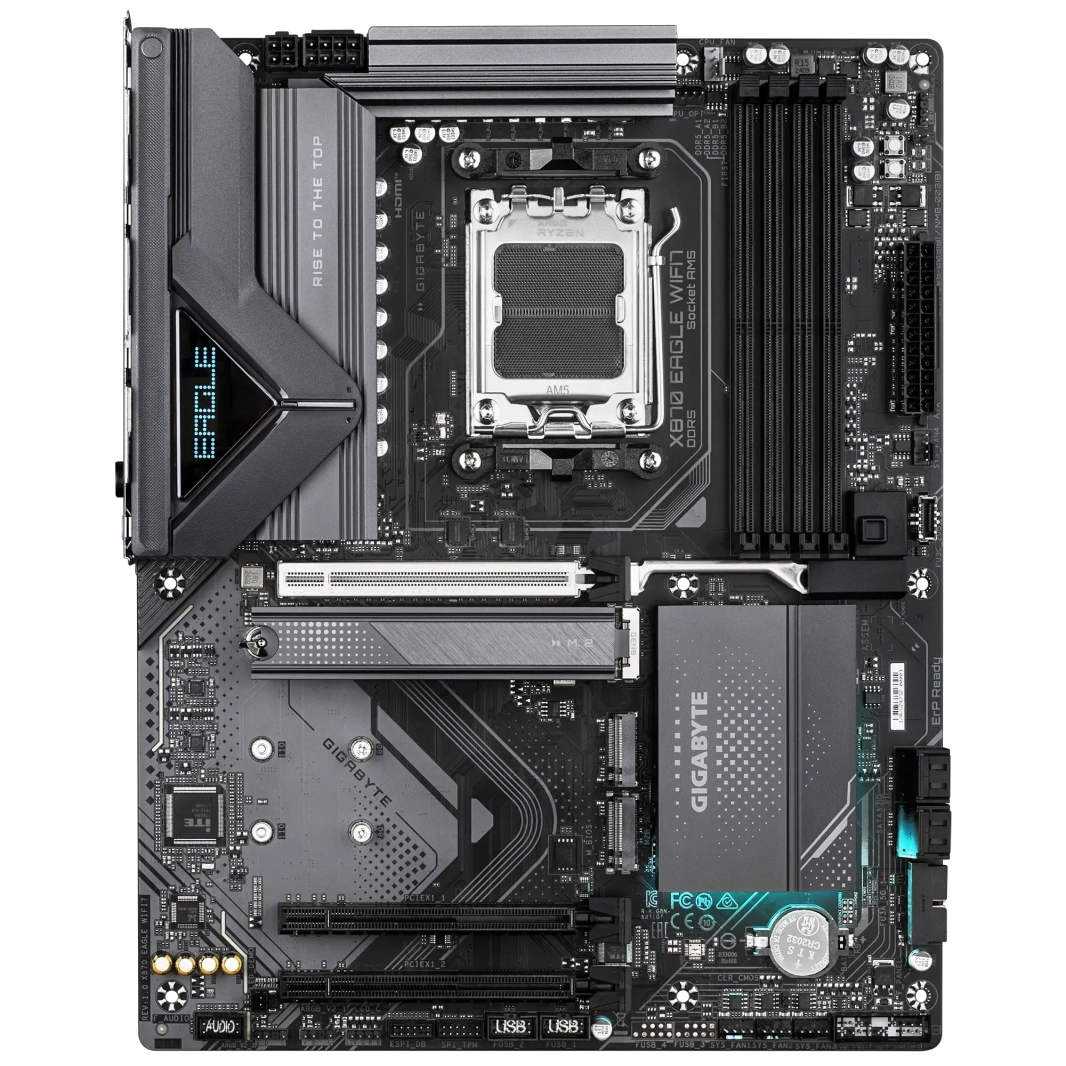 لوحة أم GIGABYTE X870 EAGLE WIFI7 وBLUETOOTH DDR5 - لـ AMD