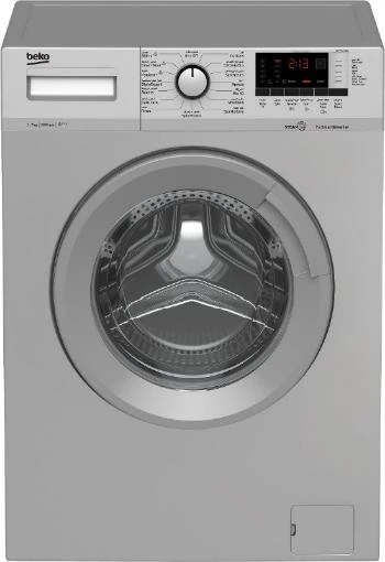 Beko Washing Machine Front Load A+++, 7KG, 1000RPM,13 Programs, Silver