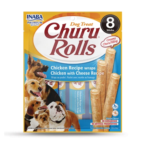 Inaba Churu Rolls Chicken Recipe 8 Sticks