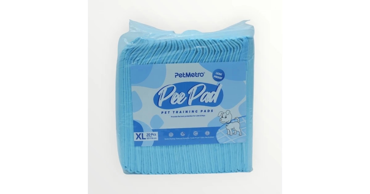 Petmetro Pee Pad XL - 20 pcs (60×90 cm)