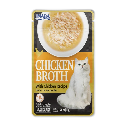 Inaba Chicken Broth Chicken & Salmon Recipe 50g
