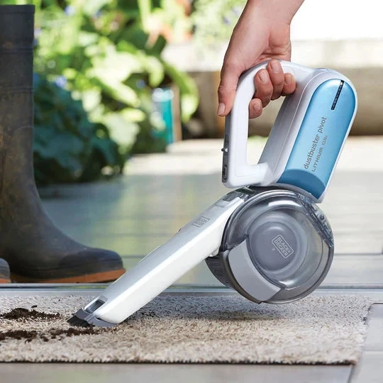 B+D_Pv1020L-B5_10.8V ليثيوم أيون Pivot Dustbuster أبيض