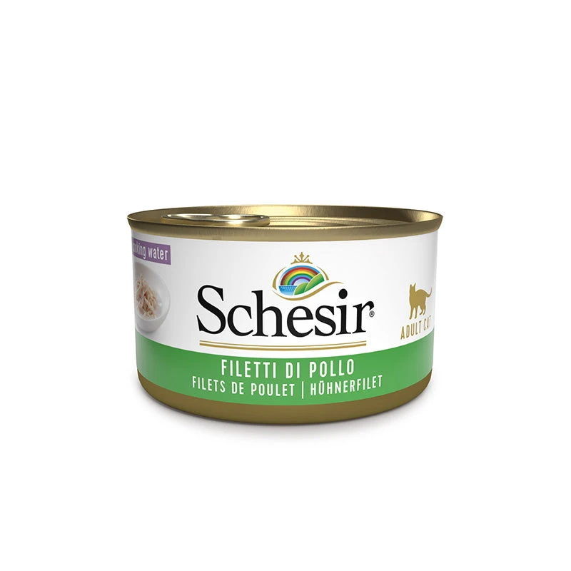 Schesir Can Chicken Fillets in cooking water 85g