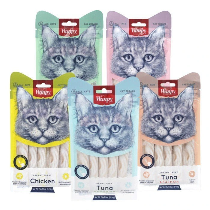 وانبي كريمي تريت - تونا و سلمون ( 5pc × 14g )
