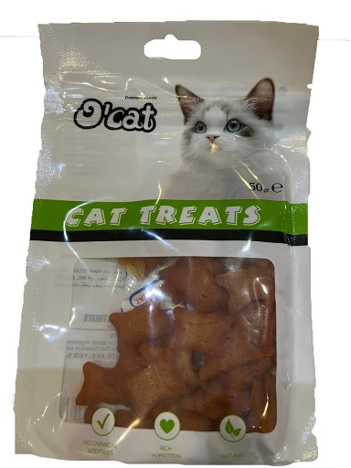 O'cat chicken star treats 50g
