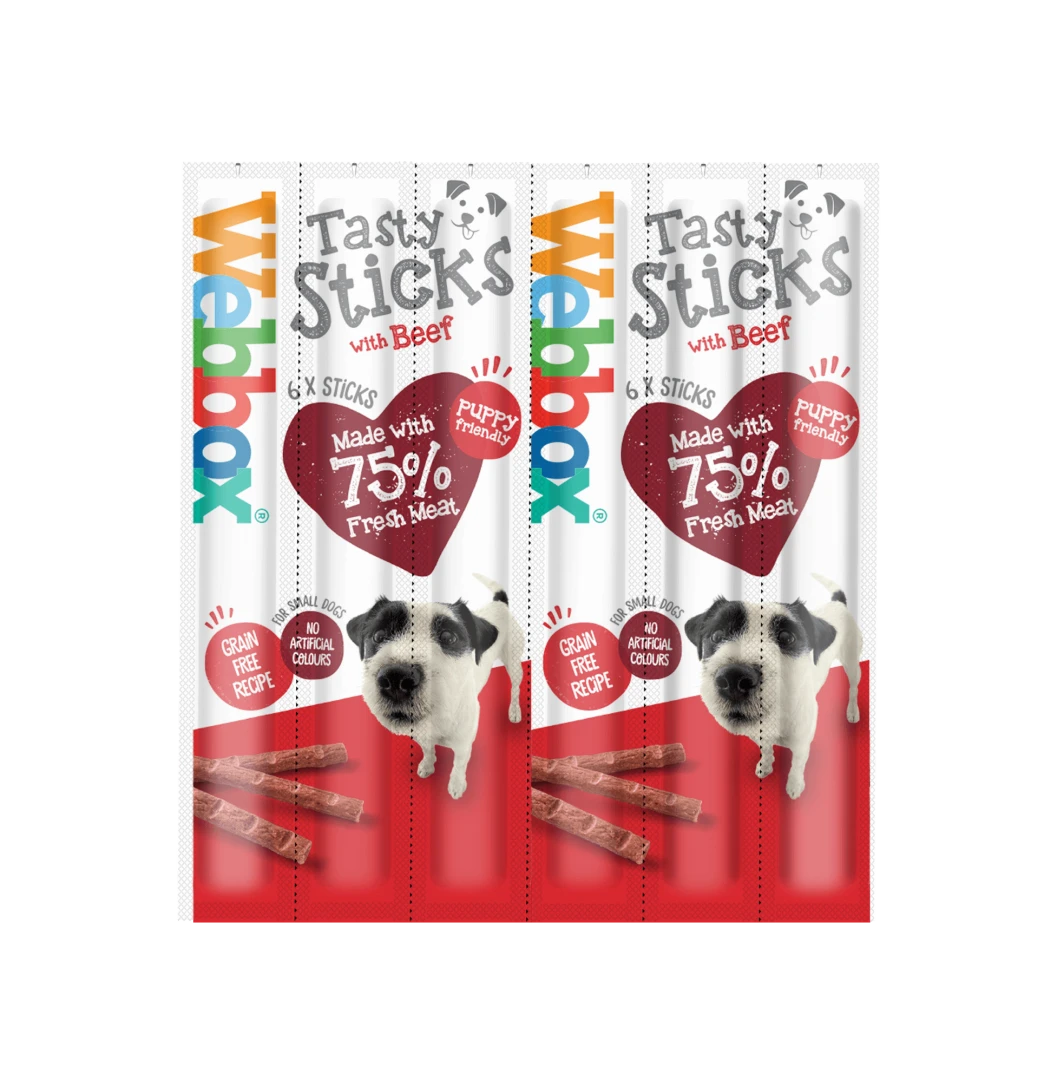 Webbox Tasty Sticks Beef & Rabbit Cat Treats × 6