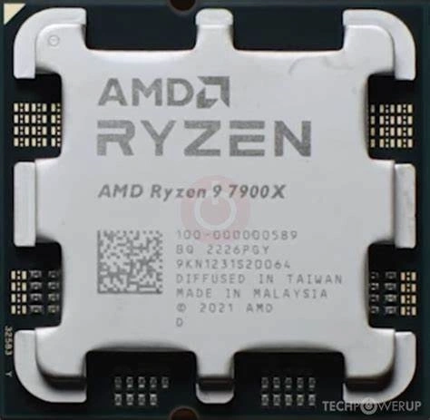 معالج AMD Ryzen 9 7900X 12-core - Tray