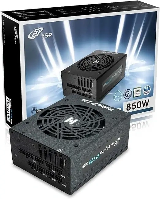 مزود الطاقة FSP Hydro PTM PRO 850W 80 PLUS PLATINUIM