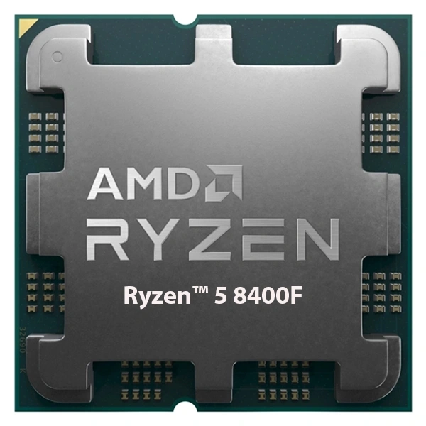معالج AMD Ryzen 5 8400F سداسي النواة - علبة