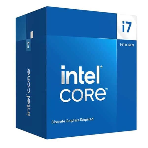 معالج Intel Core i7-14700F من الجيل الرابع عشر 20 نواة - BOX