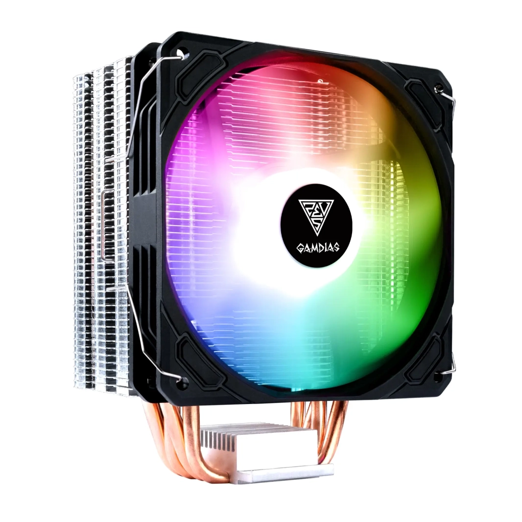 GAMDIAS BOREAS E1-410 ARGB CPU AIR COOLER - BLACK