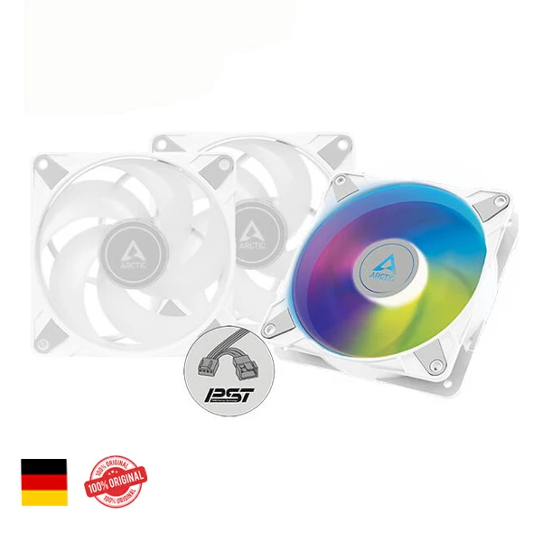 ARCTIC P12 PWM PST A-RGB FAN With Cable Splitter - 3 PACK