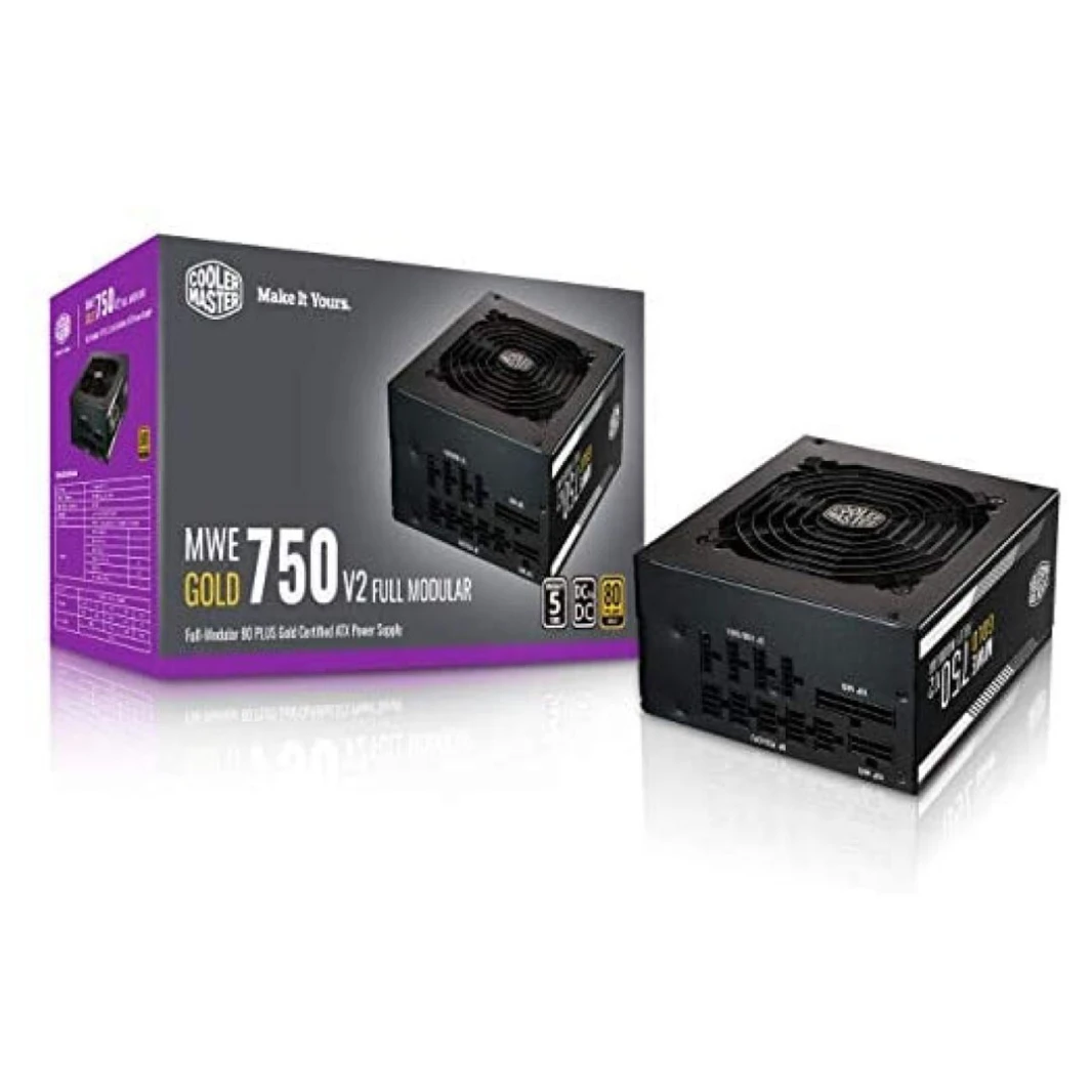 Cooler Master MWE750 V2: مزود طاقة كامل الوحدات بقدرة 750 وات معتمد من 80+ Gold