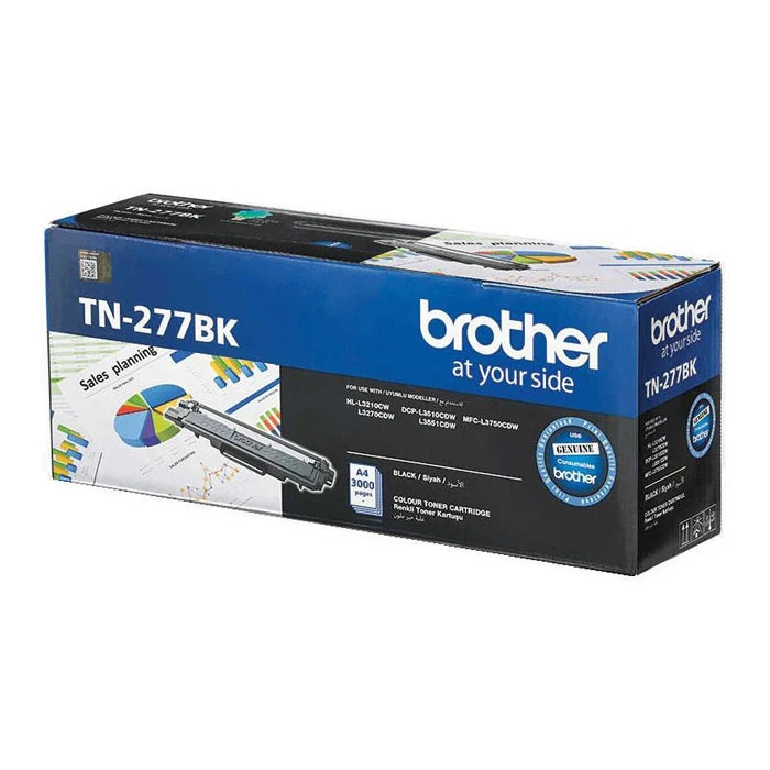 حبر Brother TN-277 الأصلي باللون الأسود