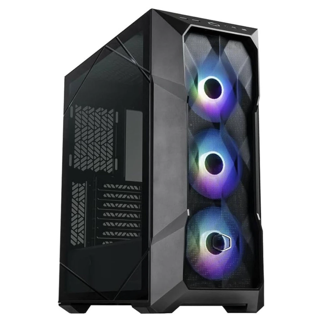 علبة ألعاب COOLER MASTER MASTERBOX TD500 MESH V2 (أسود) ARGB Mid Tower من الزجاج المقوى - ARGB Excellence