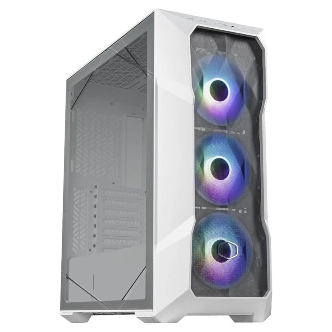 علبة ألعاب COOLER MASTER MASTERBOX TD500 MESH V2 (أبيض) ARGB Mid Tower من الزجاج المقوى - ARGB Excellence