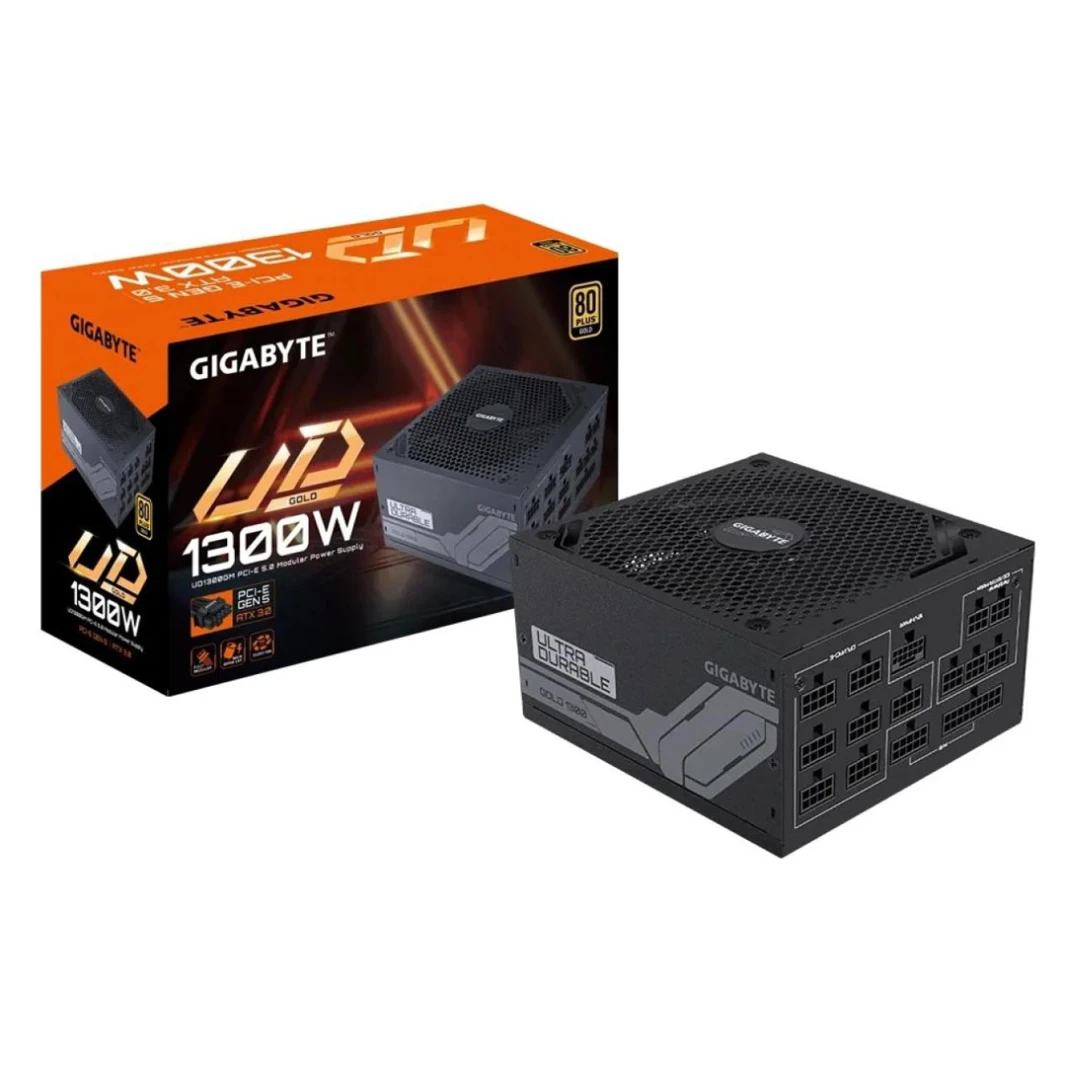 GIGABYTE UD1300GM PG5: مزود طاقة كامل 1300 وات 80 Plus Gold مع PCIe 5.0