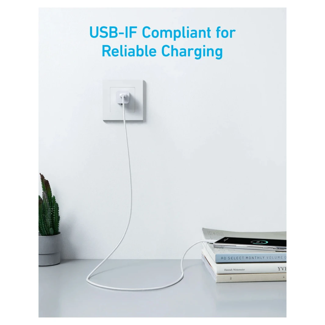 كابل Anker 322 USB-A إلى USB-C (3 قدم)