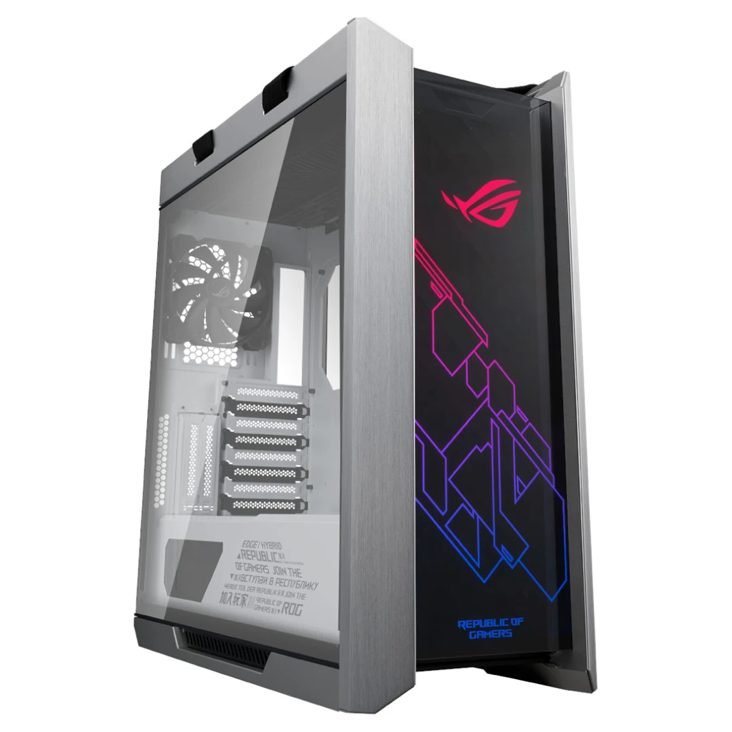 ASUS ROG Strix Helios - WHITE Gaming Case with Tempered Glass, Aluminum Frame
