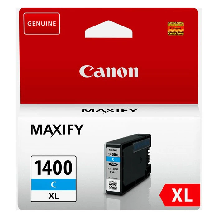 خرطوشة الحبر الأصلية Canon PGI-1400XL باللون السماوي
