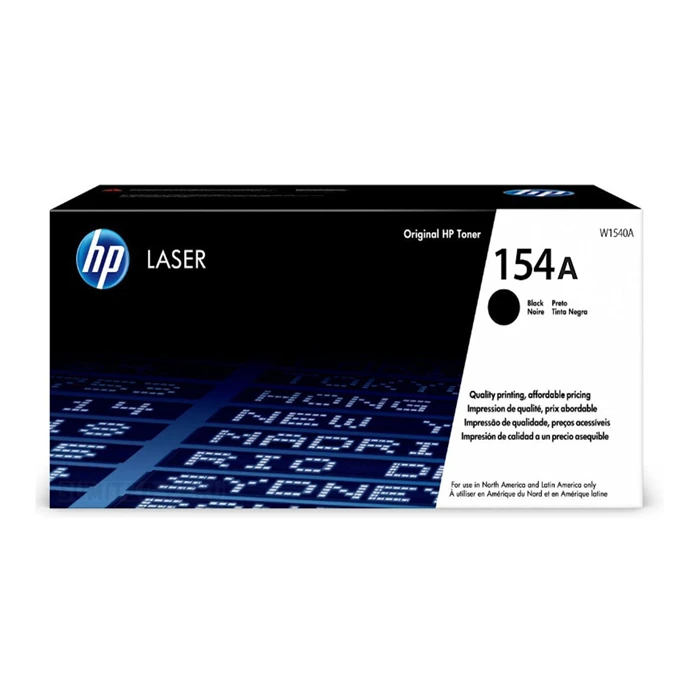 خرطوشة حبر HP 154A الأصلية باللون الأسود (W1540A)
